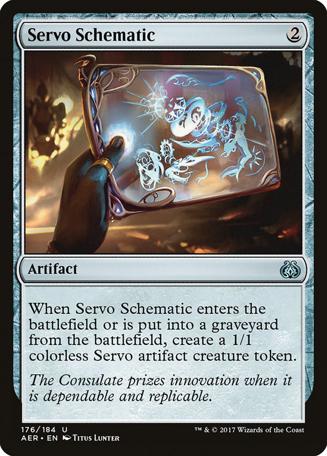 Servo Schematic [Aether Revolt] Foil