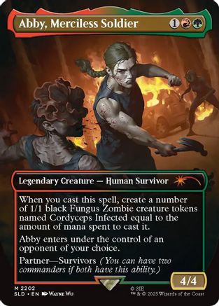 Abby, Merciless Soldier  [Secret Lair Drop Series]