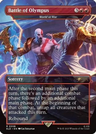 Battle of Olympus - World at War  [Secret Lair Drop Series]