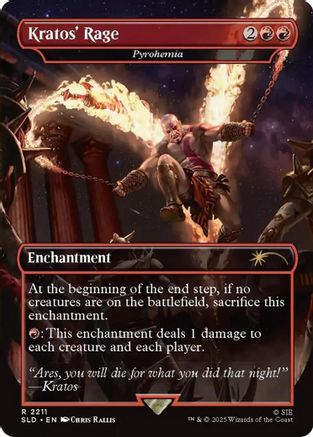 Kratos' Rage - Pyrohemia  [Secret Lair Drop Series]