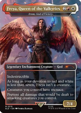 Freya, Queen of the Valkyries - Iroas, God of Victory  [Secret Lair Drop Series]