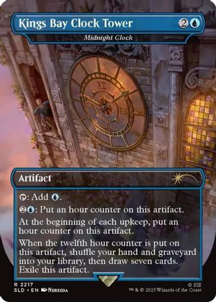 Kings Bay Clock Tower - Midnight Clock  [Secret Lair Drop Series]