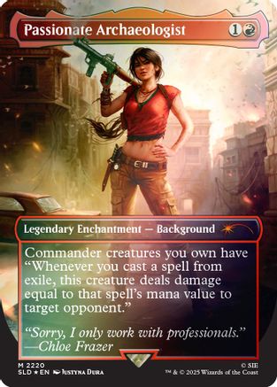 Passionate Archaeologist (Rainbow Foil)  [Secret Lair Drop Series] Foil