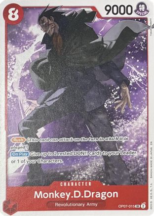 Monkey.D.Dragon - OP07-015 (OP07-015) - [Learn Together Deck Set]