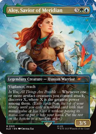 Aloy, Savior of Meridian  [Secret Lair Drop Series]