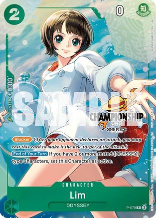 Lim (CS 25-26 Event Pack Finalist Ver.) (P-079) - [One Piece Promotion Cards] Foil