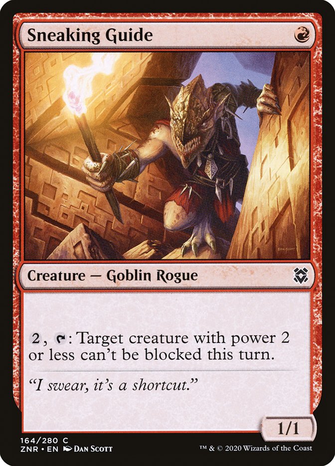 Sneaking Guide [Zendikar Rising] Foil
