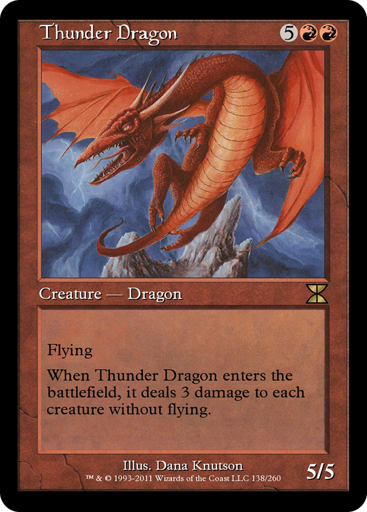 Thunder Dragon  [Masters Edition IV] Foil