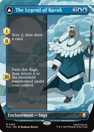The Legend of Kuruk (Borderless)  [Avatar: The Last Airbender] Foil