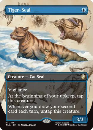 Tiger-Seal (Borderless)  [Avatar: The Last Airbender] Foil
