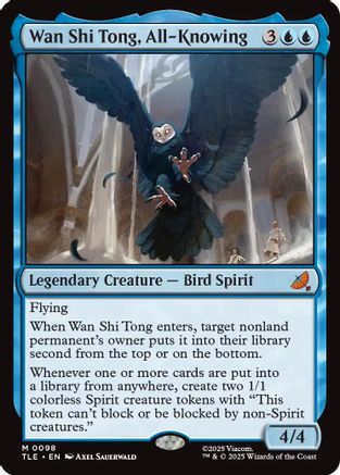 Wan Shi Tong, All-Knowing  [Avatar: The Last Airbender: Eternal-Legal]