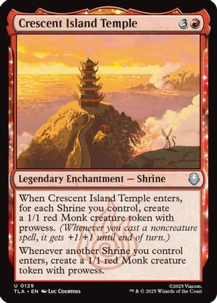 Crescent Island Temple  [Avatar: The Last Airbender] Foil