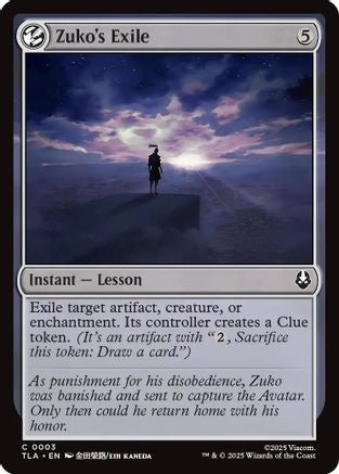 Zuko's Exile  [Avatar: The Last Airbender]