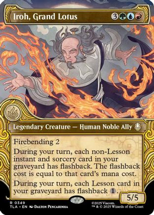Iroh, Grand Lotus (Showcase)  [Avatar: The Last Airbender] Foil