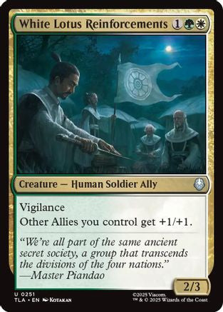 White Lotus Reinforcements  [Avatar: The Last Airbender] Foil