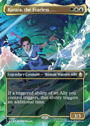 Katara, the Fearless (Borderless)  [Avatar: The Last Airbender] Foil