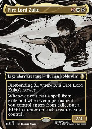 Fire Lord Zuko (Borderless)  [Avatar: The Last Airbender]