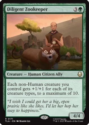 Diligent Zookeeper  [Avatar: The Last Airbender] Foil