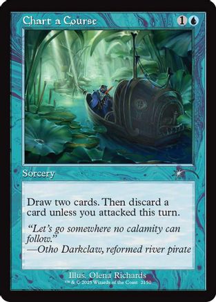 Chart a Course (Retro Frame)  [Secret Lair Drop Series]