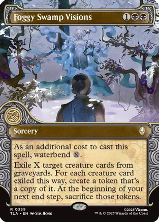 Foggy Swamp Visions (Showcase)  [Avatar: The Last Airbender] Foil