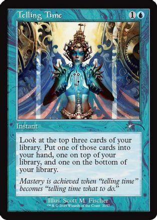 Telling Time (Retro Frame)  [Secret Lair Drop Series]