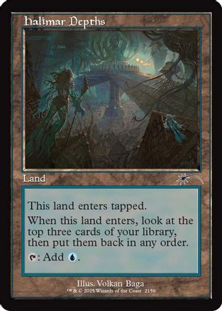 Halimar Depths (Retro Frame)  [Secret Lair Drop Series]
