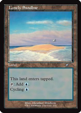 Lonely Sandbar (Retro Frame)  [Secret Lair Drop Series]