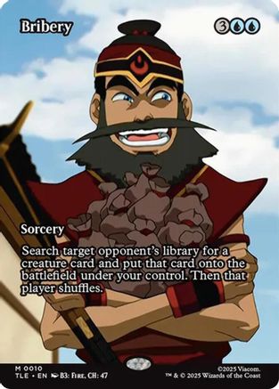 Bribery (Borderless)  [Avatar: The Last Airbender: Eternal-Legal] Foil