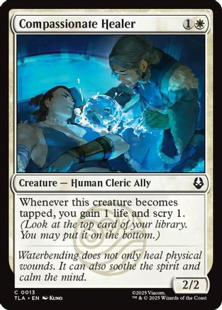 Compassionate Healer  [Avatar: The Last Airbender] Foil