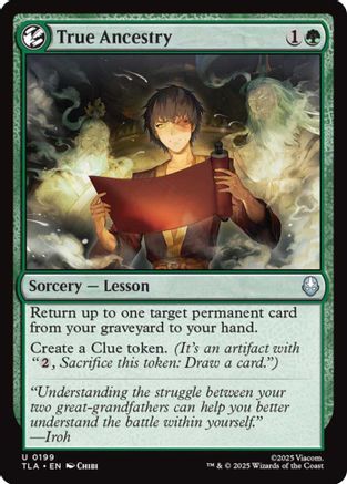 True Ancestry  [Avatar: The Last Airbender] Foil
