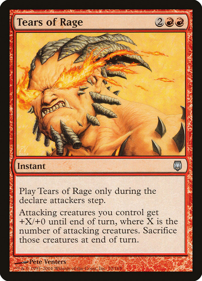 Tears of Rage [Darksteel] Foil
