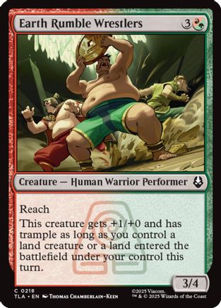 Earth Rumble Wrestlers  [Avatar: The Last Airbender] Foil