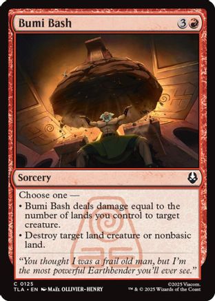 Bumi Bash  [Avatar: The Last Airbender] Foil