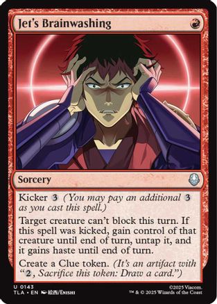 Jet's Brainwashing  [Avatar: The Last Airbender] Foil