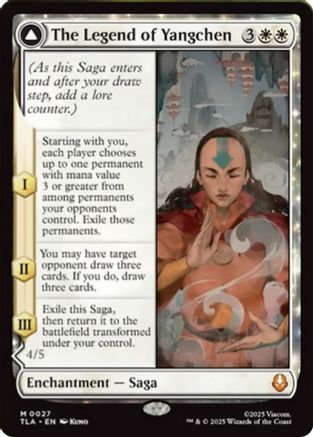 The Legend of Yangchen  [Avatar: The Last Airbender]