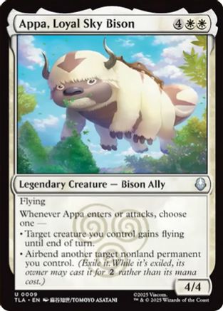Appa, Loyal Sky Bison  [Avatar: The Last Airbender]