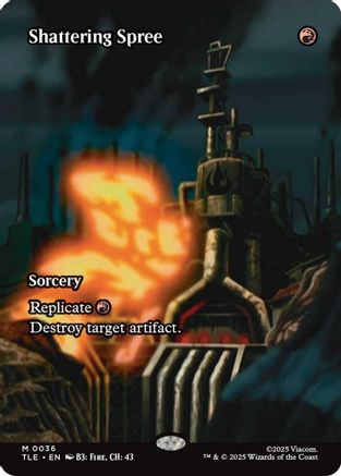 Shattering Spree (Borderless)  [Avatar: The Last Airbender: Eternal-Legal] Foil