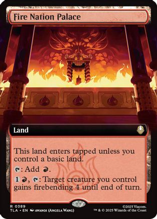 Fire Nation Palace (Extended Art)  [Avatar: The Last Airbender]