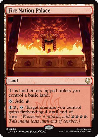 Fire Nation Palace  [Avatar: The Last Airbender] Foil