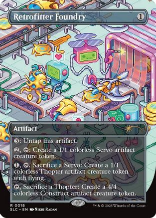 Retrofitter Foundry  [Secret Lair Countdown Kit] Foil