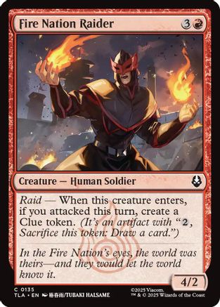 Fire Nation Raider  [Avatar: The Last Airbender] Foil