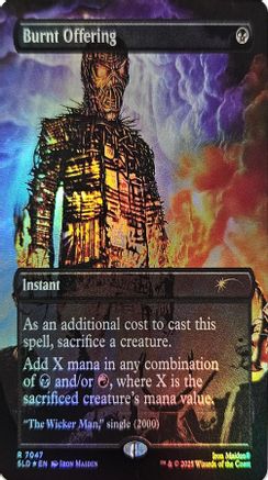 Burnt Offering (Rainbow Foil)  [Secret Lair Drop Series] Foil
