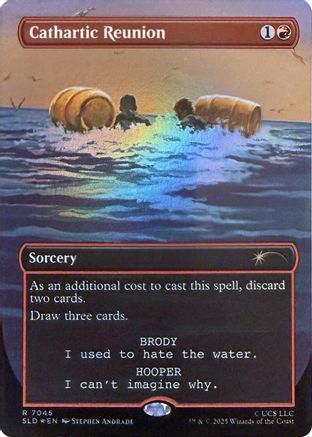 Cathartic Reunion (7045) (Rainbow Foil)  [Secret Lair Drop Series] Foil