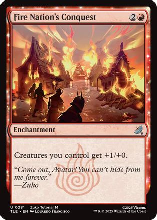 Fire Nation's Conquest (0281)  [Avatar: The Last Airbender: Eternal-Legal]