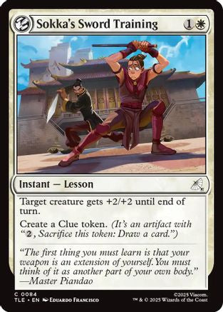 Sokka's Sword Training  [Avatar: The Last Airbender: Eternal-Legal]