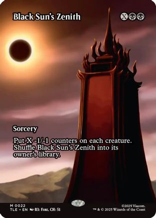 Black Sun's Zenith (Borderless)  [Avatar: The Last Airbender: Eternal-Legal]