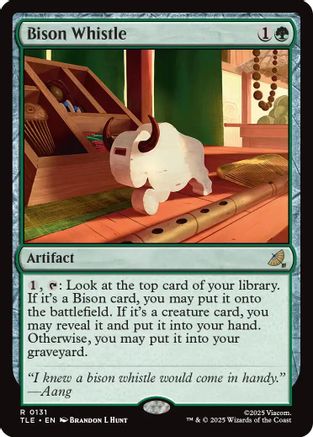 Bison Whistle  [Avatar: The Last Airbender: Eternal-Legal] Foil