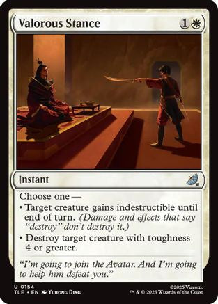 Valorous Stance  [Avatar: The Last Airbender: Eternal-Legal] Foil