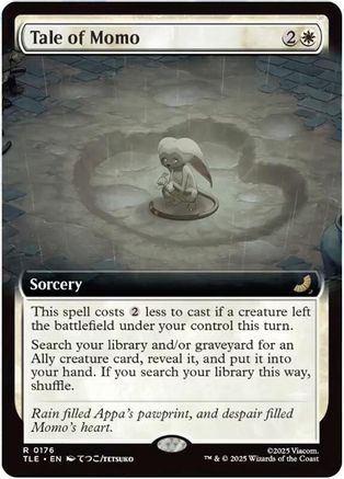 Tale of Momo (Extended Art)  [Avatar: The Last Airbender: Eternal-Legal] Foil