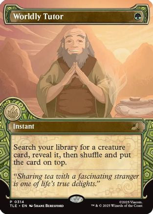 Worldly Tutor (Showcase)  [Avatar: The Last Airbender: Eternal-Legal]